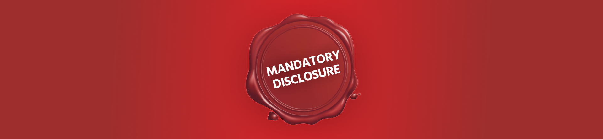 MandatoryDisclosureBanner