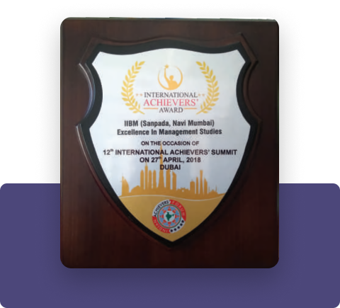 International Achievers Award
